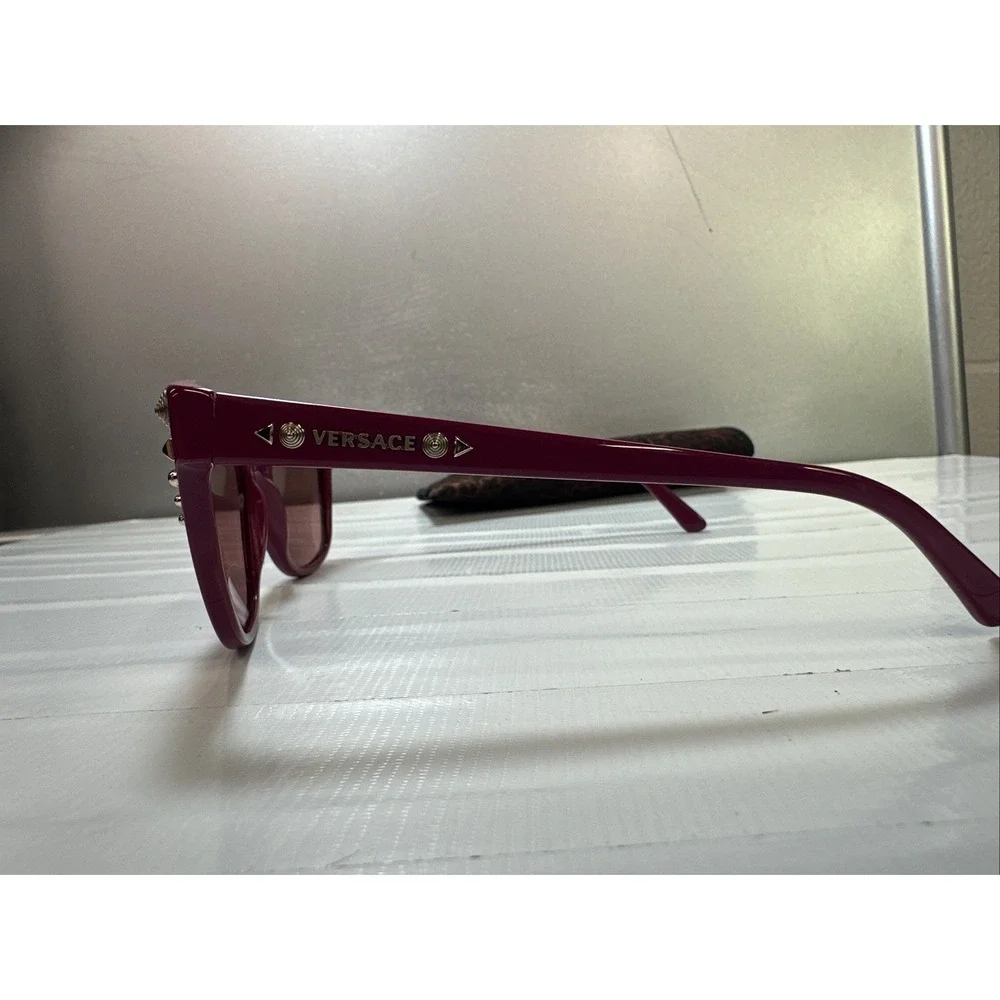 Authentic Versace Mod 4270  Logo Polarized Sunglasses 56-17 140